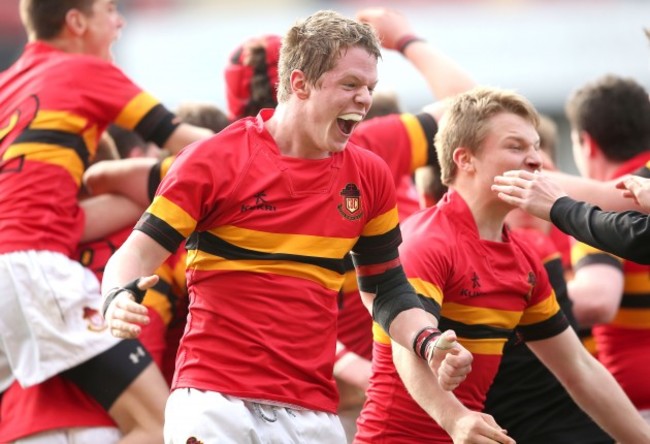 Eamonn Doyle celebrates after the game