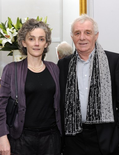 .  Opening night of Krapp's Last Tape. Eamon Dunphy and his wife Jane Gogan pictured at the Gate Theatre for the opening night of Krapp's Last Tape by Samuel Beckett starring Michael Gambon. The play has a limited run, until May 15th