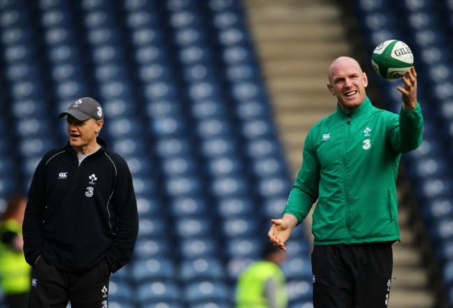 Joe Schmidt and Paul O'Connell