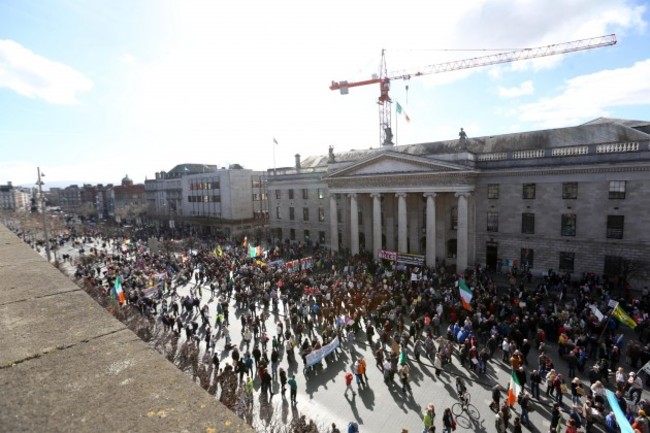 Water Protest. Pictured the Right To W