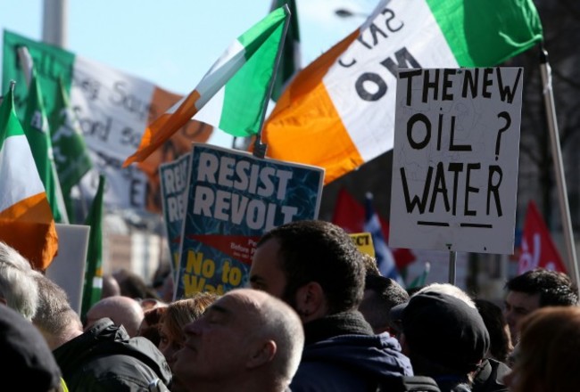 Right2Water protest - Dublin