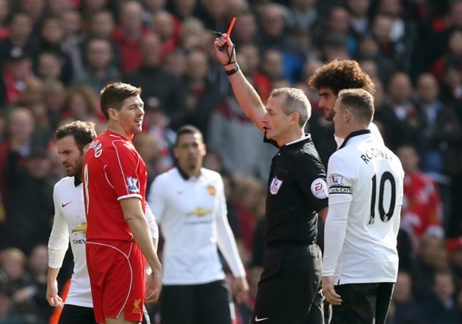 Soccer - Barclays Premier League - Liverpool v Manchester United - Anfield