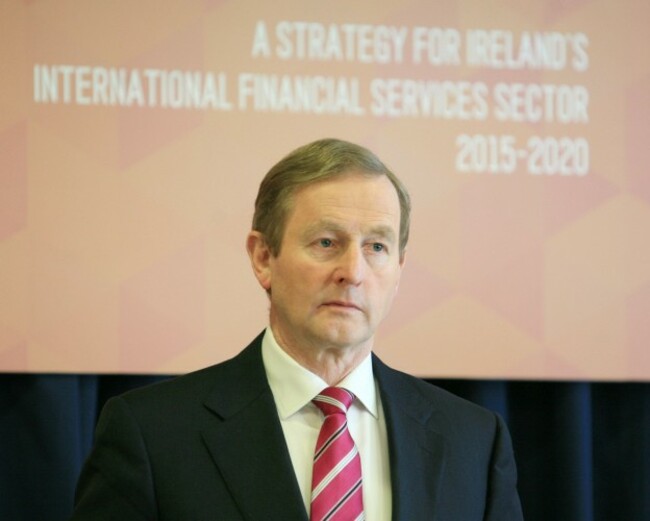 IFS 2020. Pictured An Taoiseach Enda Kenn