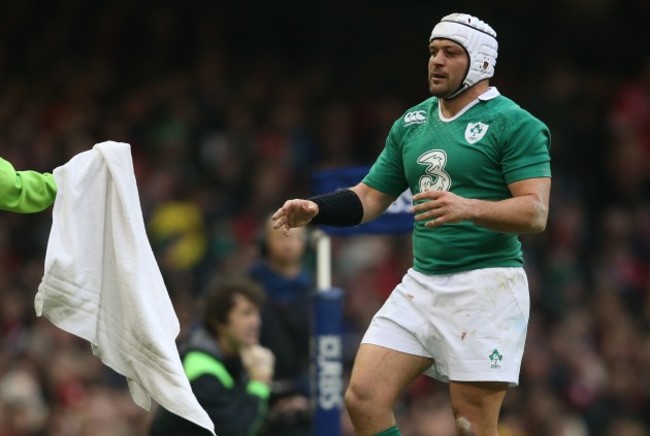 IrelandÕs  Rory Best