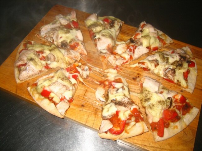 Chicken Pizza Cut Pieces