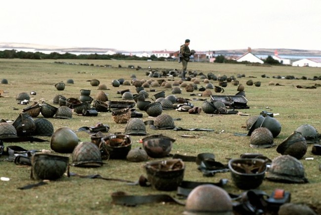 The Falklands War - British Army - Goose Green - 1982