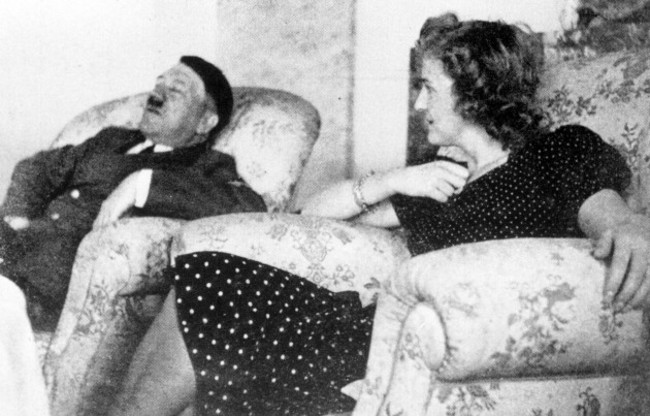 Hitler and Eva Braun