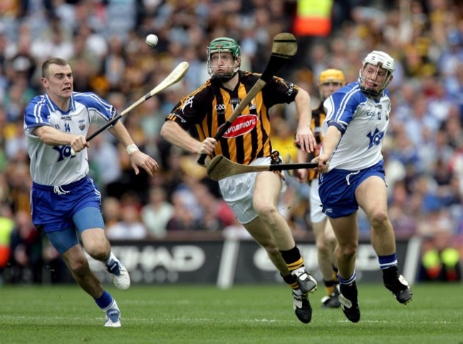 Henry Shefflin with Eoin Kelly and Stephen Molumphy