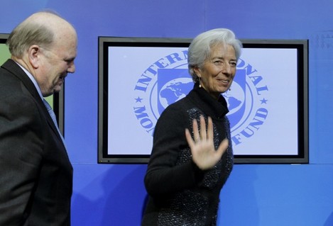 Lagarde visits Dublin