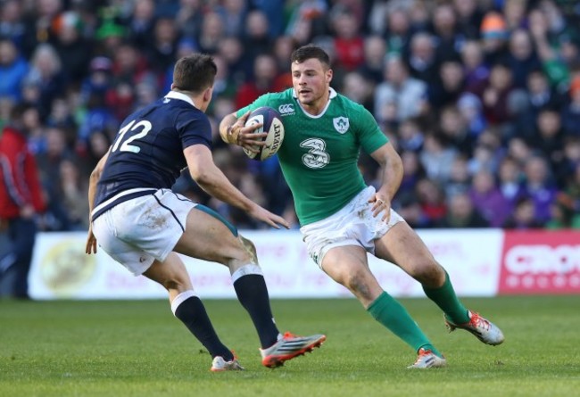 Ireland's Robbie Henshaw