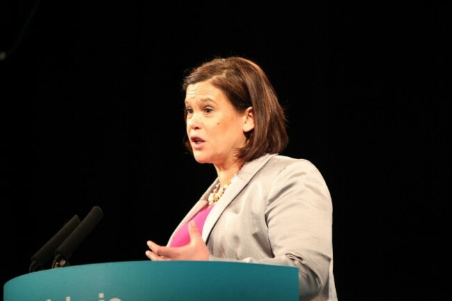 : Mary Lou McDonald TD addresses delegat