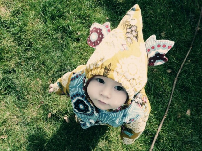 Baby Julian, In A Toddler Travelling Suit