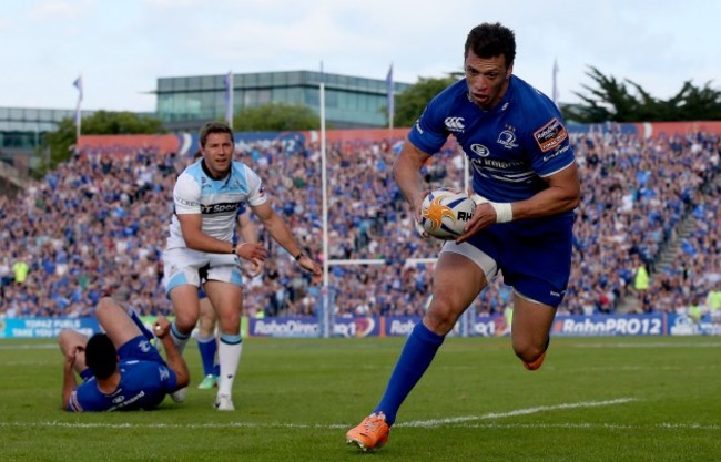 Zane Kirchner scores his side's opening try