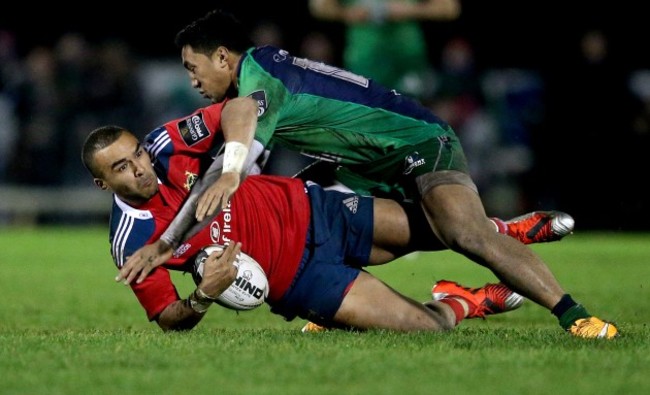 Simon Zebo and Bundee Aki