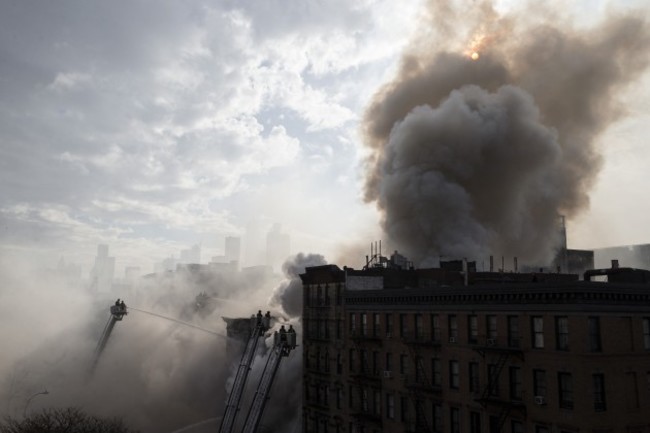 Building Collapse Manhattan