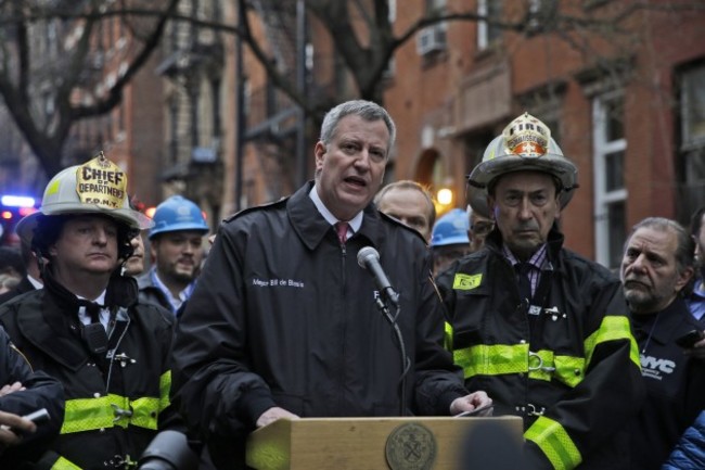 Building Collapse Manhattan