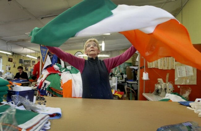 Making Irish Flags