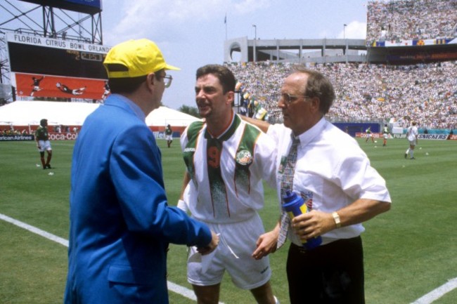 Soccer - World Cup USA 94 - Group E - Ireland v Mexico - Citrus Bowl, Orlando