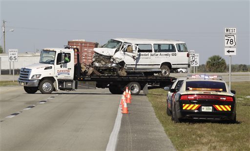 Florida Fatal Van Crash
