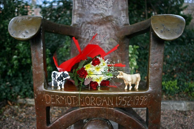 Dermot Morgan memorial