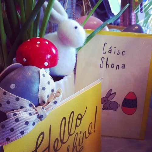 Is it Easter yet??? Bunnies & chocolate what's not to love :) #easter #bunny #egg #toadstool #daffodil #MossCottage #LovelyThingsInside #Dundrum
