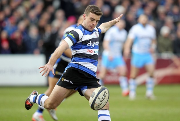 George Ford clears his lines