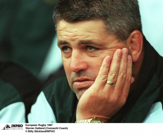 Warren Gatland Connacht 11/10/1997