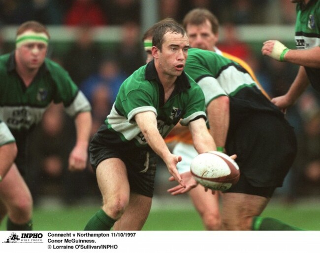 Conor McGuinness Connacht v Northampton 11/10/1997