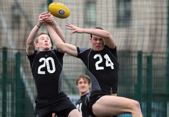 Damian Cahalane and Padraig Lucey