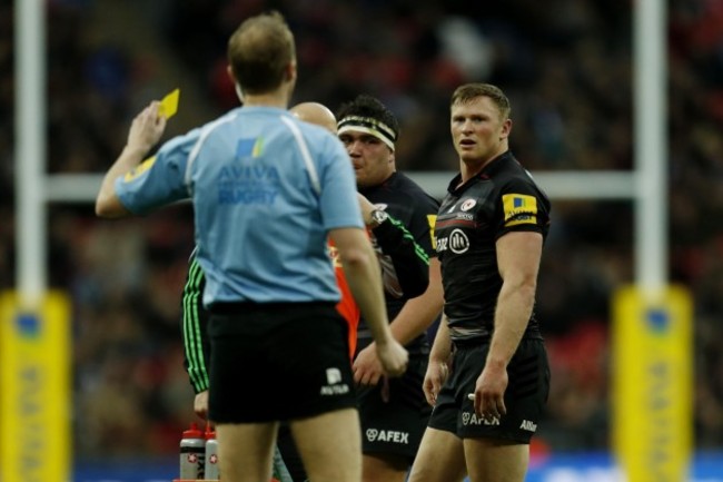 Rugby Union - Aviva Premiership - Saracens v Harlequins - Wembley Stadium