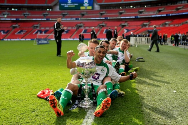 Soccer - The FA Trophy - Final - North Ferriby United v Wrexham - Wembley Stadium