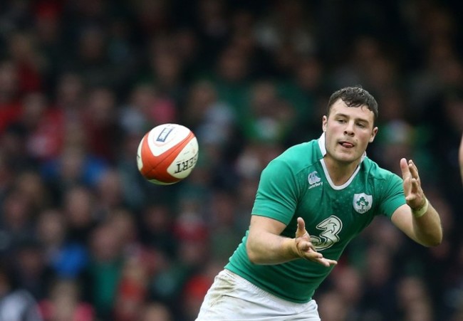 IrelandÕs  Robbie Henshaw