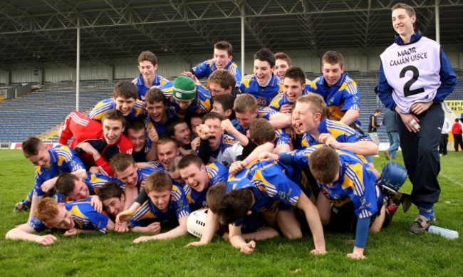 The Thurles CBS team celebrate