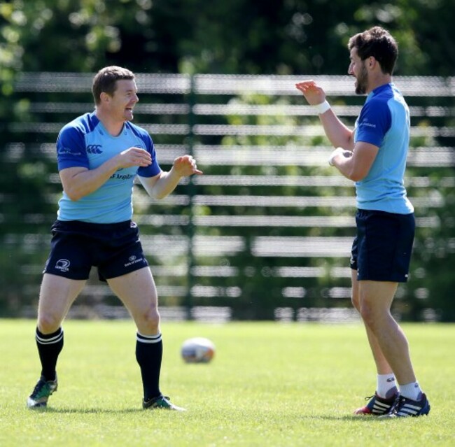 Brian O'Driscoll and Sam Windsor
