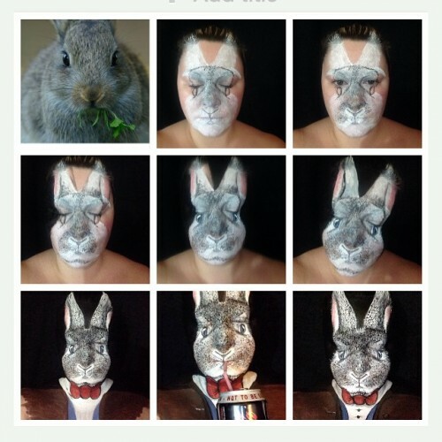 #easterbunny #rabbits #mua #facepaint #pictorial #dietcokebreak