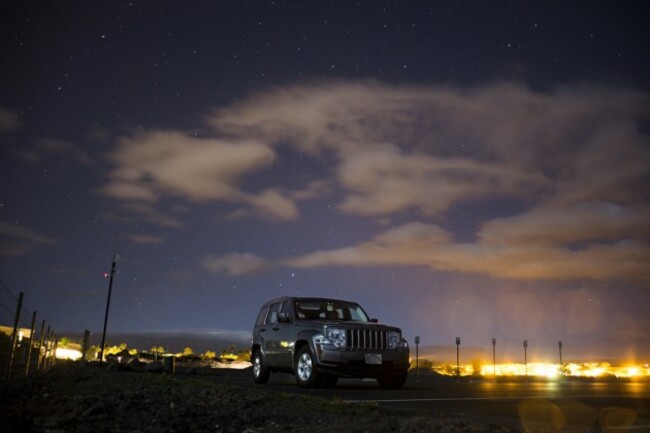 Jeep at Night