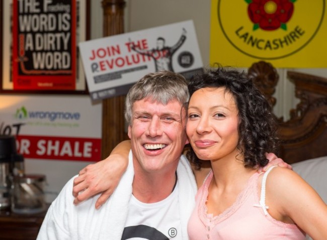 Fracking protest - London