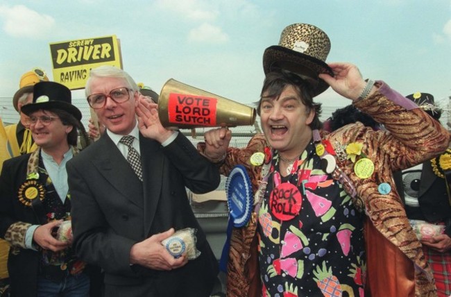 Lord Sutch news conf