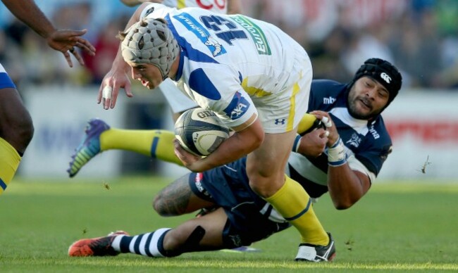 Jonathan Davies and Sam Tuitupou