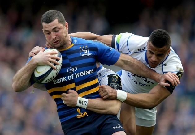 Rob Kearney with Horacio Agulla and Anthony Watson