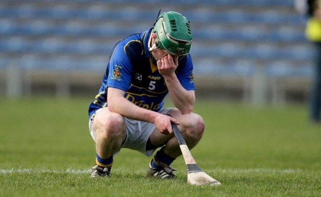 Christopher McCullagh dejected