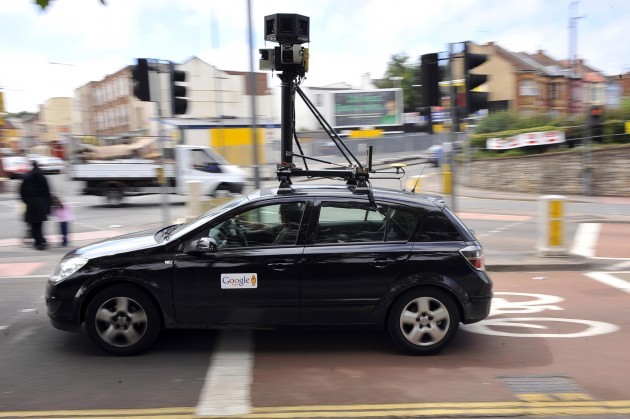 Google mapping car