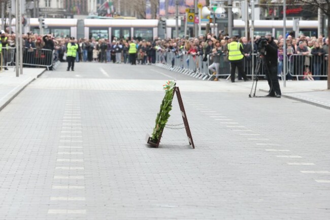 Member of the Irish Air Corps at the 9