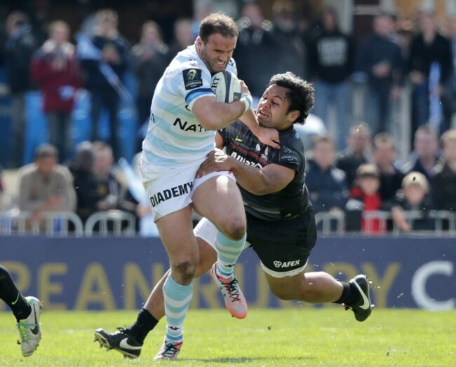 Jamie Roberts with Billy Vunipola