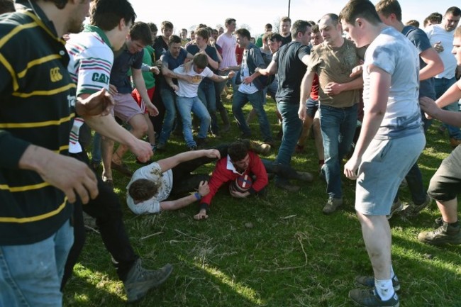 Hallaton bottle kicking