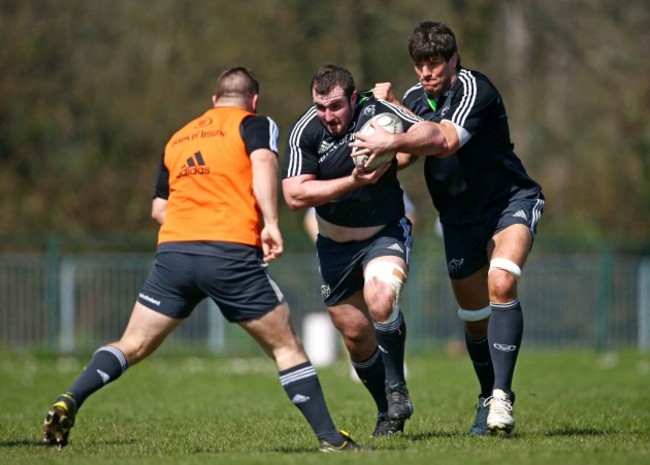 James Cronin and Donncha O'Callaghan