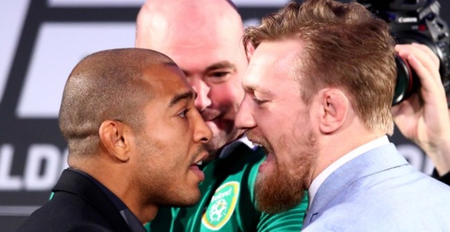 Jose Aldo and Conor McGregor