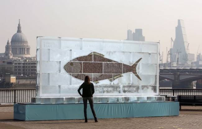 Frozen Billboard Unveiled - London