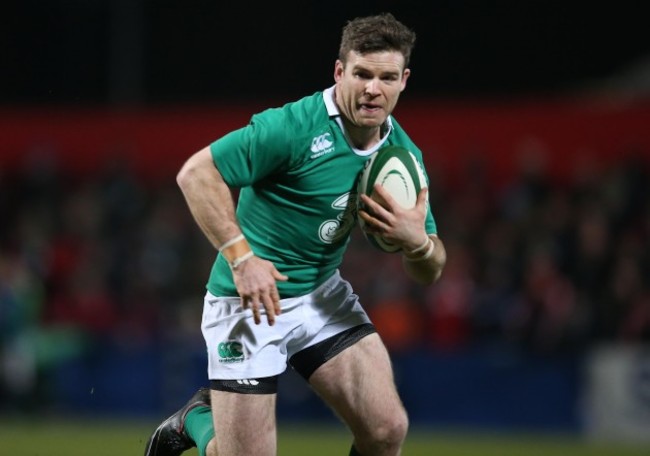 IrelandÕs Gordon D'Arcy