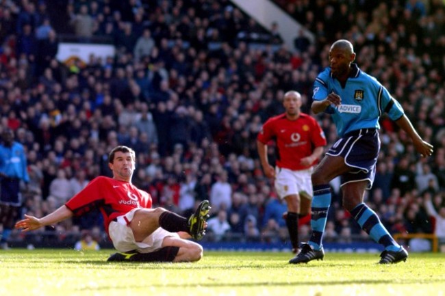 Soccer - FA Barclaycard Premiership - Manchester United v Manchester City